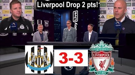 Newcastle Thrilling draw against Liverpool 3-3, : Post-Match Analysis.