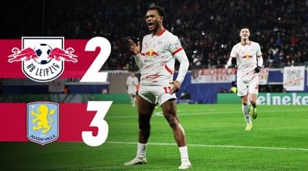 Late Goal decides Leipzig&#39;s UCL-Fate | Highlights RB Leipzig - Aston Villa 2-3 | Champions League