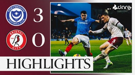 Portsmouth 3-0 Bristol City | Highlights