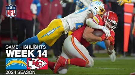 Los Angeles Chargers vs. Kansas City Chiefs Game Highlights | NFL 2024 Season Week 14