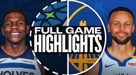 TIMBERWOLVES at WARRIORS | FULL GAME HIGHLIGHTS | December 8, 2024