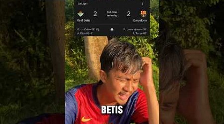 BARCELONA DI TAHAN IMBANG BETIS