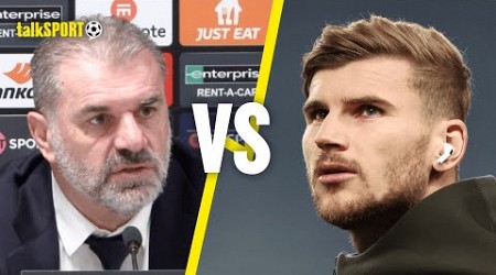 &quot;It&#39;s Not Acceptable!&quot; Ange Postecoglou SLAMS Timo Werner After Tottenham&#39;s Draw With Rangers!