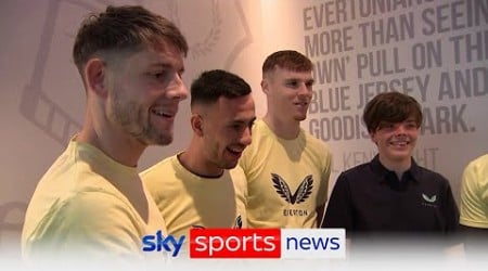 Everton reward young fan who flew from Sydney for postponed match with Liverpool