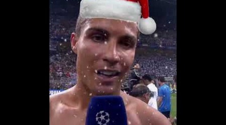 iconic trend || #ronaldo #christmas #winter #realmadrid #football #fyp #viral #capcut #edit