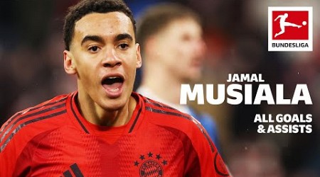 Jamal Musiala | All Goals &amp; Assists From This Season So Far