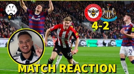 This CAN’T Continue! Brentford 4-2 Newcastle LIVE Reaction