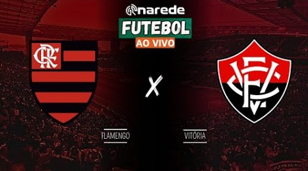 FLAMENGO X VITÓRIA AO VIVO - BRASILEIRÃO 2024 AO VIVO - DIRETO DO MARACANÃ