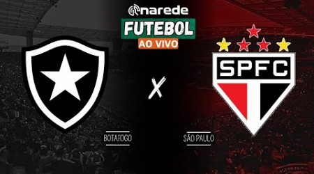 BOTAFOGO X SÃO PAULO AO VIVO - BRASILEIRÃO 2024 AO VIVO - DIRETO DO NILTON SANTOS