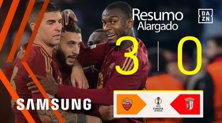 Resumo Alargado | Roma 3-0 SC Braga | Europa League 24/25