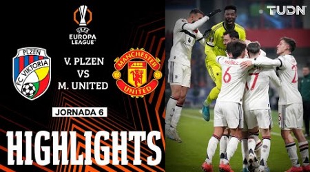 HIGHLIGHTS - Viktoria Plzn vs Manchester United | UEFA Europa League 2024/25 | TUDN