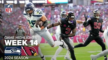 Seaatle Seahawks vs. Arizona Cardinals | 2024 Week 14 Game Highlights