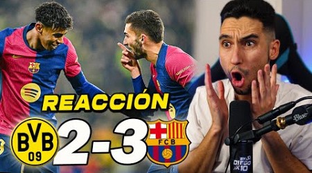 REACCIONES DE UN HINCHA al Borussia Dortmund vs Barcelona 2-3 *NO ME LO CREO* | ByDiegoX10