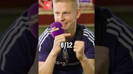 ZINCHENKO has UNLIMITED FOOTBALL KNOWLEDGE 