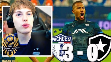 DAVOO XENEIZE REACCIONA Y OPINA DE PACHUCA 3 BOTAFOGO 0 | LA LIGA MX ES LA MEJOR DE AMERICA