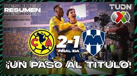 HIGHLIGHTS | América 2-1 Monterrey | Liga Mx -AP2024 | Final IDA | TUDN