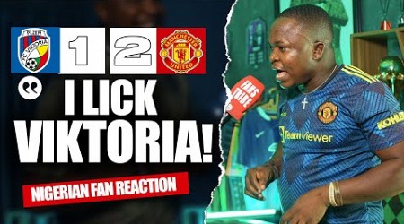 VIKTORIA PLZEN 1-2 MANCHESTER UNITED ( Henry - NIGERIAN FAN REACTION) EUROPA LEAGUE - 2024-2025