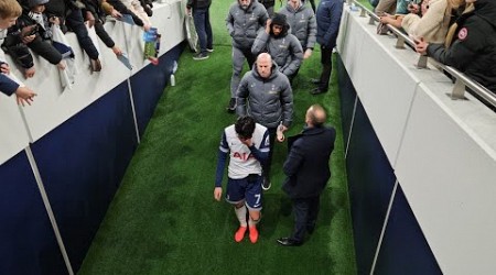 FULL-TIME: Tottenham 3-4 Chelsea: The Spurs &amp; Chelsea Players After The Game Walking Down the Tunnel