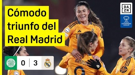 Celtic vs Real Madrid (0-3) | Resumen y goles | UEFA Women&#39;s Champions League 2024-25