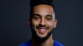 Theo Walcott reacts to Arsenal's draw against Everton