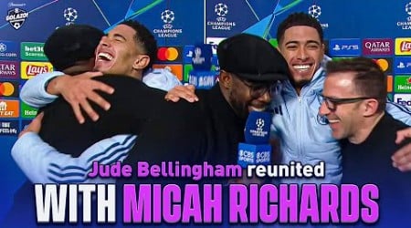 Jude Bellingham&#39;s WHOLESOME post-match interview w/ Micah &amp; Alessandro Del Piero | UCL Today