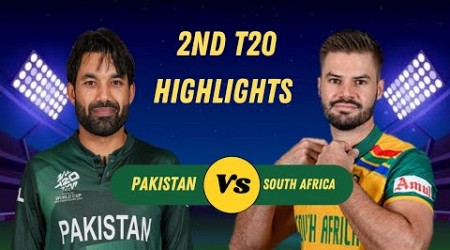 Pakistan vs South Africa 2nd T20 2024 Full Highlights | Pak vs SA