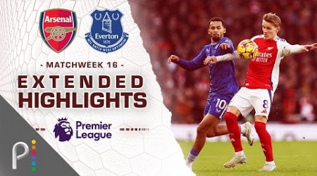 Arsenal v. Everton | PREMIER LEAGUE HIGHLIGHTS | 12/14/2024 | NBC Sports