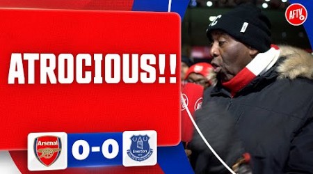 ATROCIOUS!! (Robbie) | Arsenal 0-0 Everton