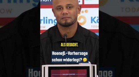 Kompany über die erste Liga-Pleite 