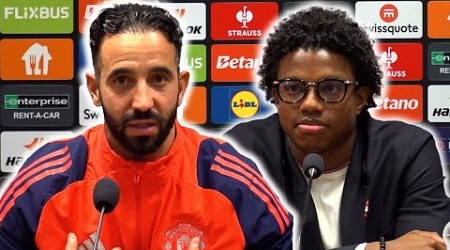 &#39;Our goal is to WIN THE PREMIER LEAGUE&#39; | Ruben Amorim and Tyrell Malacia | Viktoria Plzen v Man Utd