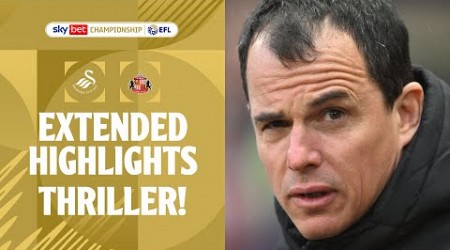 FIVE GOAL THRILLER! | Swansea City v Sunderland extended highlights