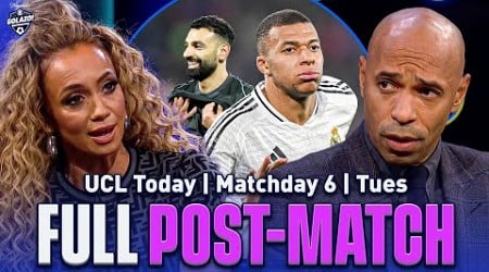 UCL Today FULL SHOW: Liverpool near qualification, Real Madrid hold on, Bayern &amp; PSG win!