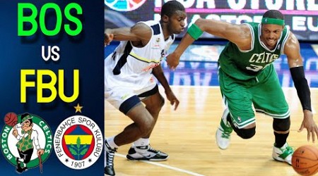 Boston Celtics - Fenerbahce Ulker | Full Game Highlights | NBA Europe Live 2012