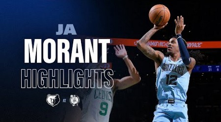 Ja Morant Highlights vs Boston Celtics