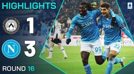 UDINESE-NAPOLI 1-3 | HIGHLIGHTS | Napoli come back to secure away win | Serie A 2024-25