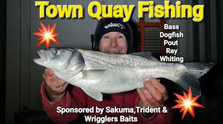 Town Quay Fishing Southampton Pier Fishing Beach Fishing ZZIPLEX M4GT Southcoast United Kingdom