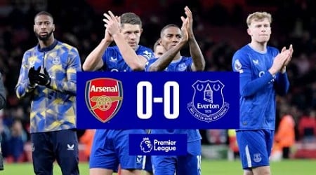 ARSENAL 0-0 EVERTON | Premier League highlights