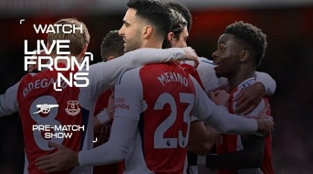 PREMIER LEAGUE ACTION! | LIVE FROM N5 | Arsenal vs Everton | Pre-match show | Premier League