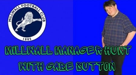 Millwall Manager Hunt -Gabe Sutton