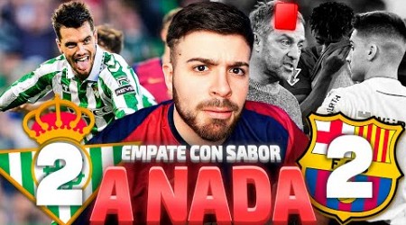 LA COBRA REACCIONA AL TRISTE EMPATE DEL BARCELONA 2-2 BETIS. ¿NO LEVANTAN CABEZA?