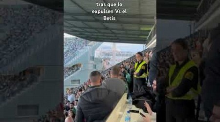 Flick Cabreado Tras Ser Expulsado En El Partido Vs El Betis