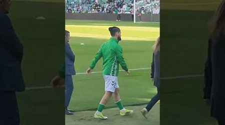 Isco aplaude a la grada que le aclama!! Betis-Barça. 07-12-24 #realbetis #football