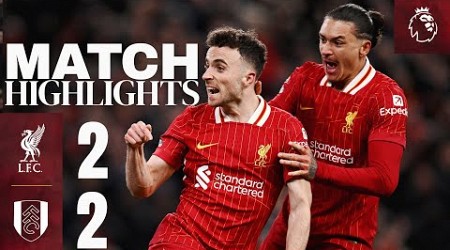 Highlights: Liverpool 2-2 Fulham | Late Jota Goal!