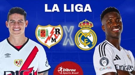 REAL MADRID X RAYO VALLECANO AO VIVO LA LIGA DIRETO DO ESTÁDIO | RODADA 17 - NARRAÇÃO