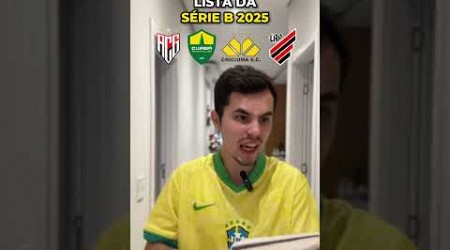 Série B 2025 #shorts #brasileirão #athletico