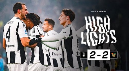 HIGHLIGHTS SERIE A | Juventus 2-2 Venezia | Gatti &amp; Vlahović Goals | Matchday 16