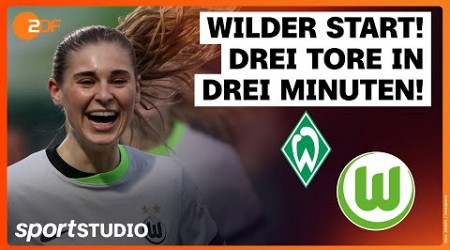 SV Werder Bremen - VfL Wolfsburg |Frauen-Bundesliga, 12. Spieltag Saison 2024/25 | sportstudio