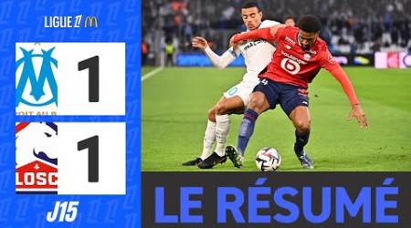 Marseille Lille | 1-1 | Le Résumé | Ligue 1 2024-25 | om lille