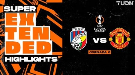 SUPER EXTENDED HIGHLIGHTS | Viktoria Plzen vs Manchester United | UEFA Europa League 24/25 | TUDN