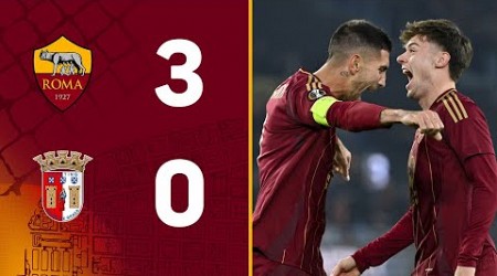 ROMA 3-0 BRAGA | EUROPA LEAGUE HIGHLIGHTS 2024-25